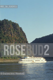 GERMANIA ( PALATINATO ) ST.GOARSHAUSEN :  RUPE DELLA LORELEI     - © 1996 Graziano Arici/Rosebud2 / GEO / RENO