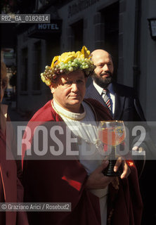 GERMANIA ( PALATINATO ) BACHARACH :  FESTA DEL VINO     - © 1996 Graziano Arici/Rosebud2 / GEO / RENO / VINO