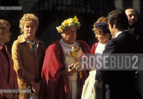 GERMANIA ( PALATINATO ) BACHARACH :  FESTA DEL VINO    - © 1996 Graziano Arici/Rosebud2 / GEO / RENO / VINO