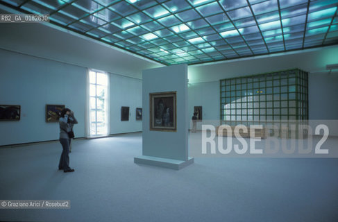 GERMANIA ( BADEN-WURTTENBERG ) STOCCARDA ( STUTTGART )  LA STAATSGALERIE DI JAMES STIRLING    - © 1996 Graziano Arici/Rosebud2 / GEO / ARCHITETTURA CONTEMPORANEA / MUSEO