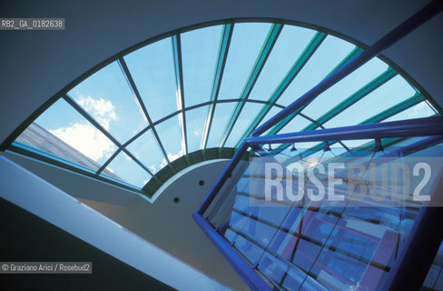 GERMANIA ( BADEN-WURTTENBERG ) STOCCARDA ( STUTTGART )  LA STAATSGALERIE DI JAMES STIRLING    - © 1996 Graziano Arici/Rosebud2 / GEO / ARCHITETTURA CONTEMPORANEA / MUSEO