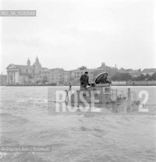 THE MOVIE GLI AVVENTURIERI - VENICE - 196?© ARCHIVIO Graziano Arici/Rosebud2  / SET / VARIE / CINEMA / SOMMERGIBILE