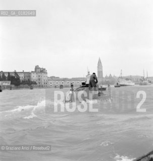 THE MOVIE GLI AVVENTURIERI - VENICE - 196?© ARCHIVIO Graziano Arici/Rosebud2  / SET / VARIE / CINEMA / SOMMERGIBILE