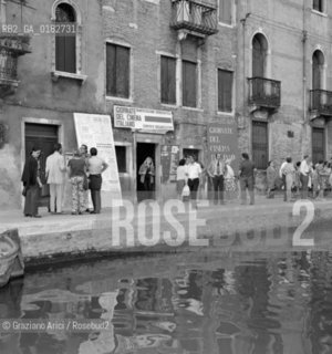 THE GIORNATE DEL CINEMA ITALIANO AGAINST THE VENICE FILM FESTIVAL - 1973 - © ARCHIVIO Graziano Arici/Rosebud2  / CINEMA / CONTROFESTIVAL / CONTESTAZIONE / PUBBLICO