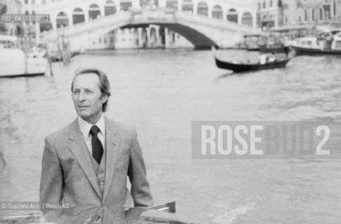 THE CONDUCTOR CARLO MARIA GIULINI - VENICE - 1982 -© ARCHIVIO Graziano Arici/Rosebud2  / MUSICA / DIRETTORE DORCHESTRA
