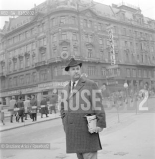 THE OPERA SINGER GASTONE LIMARILLIE - WIEN - 196? © ARCHIVIO Graziano Arici/Rosebud2  / MUSICA/ CANTANTE LIRICO