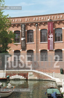 VENEZIA : IUAV - UNIVERSITA DI ARCHITETTURA - © 2002 Graziano Arici/Rosebud2 / COTONIFICIO / ARCHEOLOGIA INDUSTRIALE