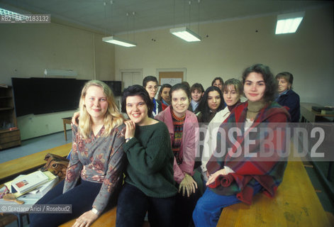 ( CROAZIA  ) ISTRIA - POLA : UNIVERSITA ITALIANA DI POLA  - © 2001 Graziano Arici/Rosebud2 / GEO / LINGUA / MINORANZA