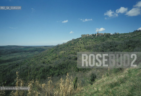 ( CROAZIA  ) ISTRIA -  GRISIGNANA   :  PANORAMA   - © 2001 Graziano Arici/Rosebud2 / GEO / LINGUA / MINORANZA