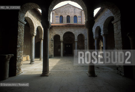 ( CROAZIA  ) ISTRIA -  PARENZO ( POREC )   :  BASILICA EUFRASIANA   - © 2001 Graziano Arici/Rosebud2 / GEO / LINGUA / MINORANZA