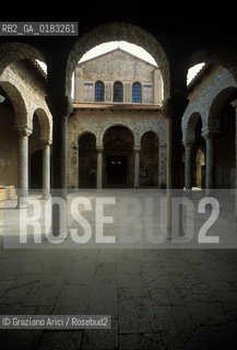 ( CROAZIA  ) ISTRIA -  PARENZO ( POREC )   :  BASILICA EUFRASIANA   - © 2001 Graziano Arici/Rosebud2 / GEO / LINGUA / MINORANZA