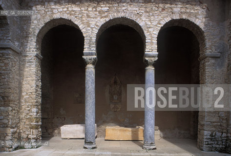 ( CROAZIA  ) ISTRIA -  PARENZO ( POREC )   :  BASILICA EUFRASIANA   - © 2001 Graziano Arici/Rosebud2 / GEO / LINGUA / MINORANZA