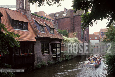 ( BELGIO ) BRUGES ( BRUGGE ) : CANALE - © 2001 Graziano Arici/Rosebud2 / GEO /