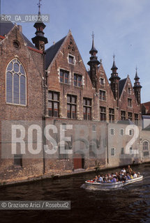 ( BELGIO ) BRUGES ( BRUGGE ) : CANALE - © 2001 Graziano Arici/Rosebud2 / GEO /