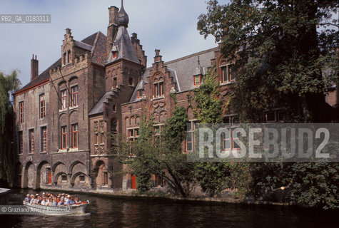 ( BELGIO ) BRUGES ( BRUGGE ) :  CANALE - © 2001 Graziano Arici/Rosebud2 / GEO /