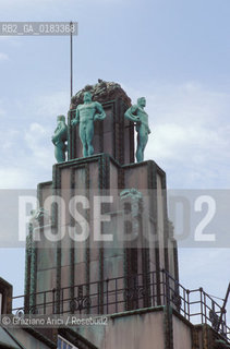 ( BELGIO ) BRUXELLES ( BRUSSEL ) :PALAZZO STOCLET DI JOSEF HOFFMANN  - © 2001 Graziano Arici/Rosebud2 / GEO / ARCHITETTURA MODERNA / SECESSIONE