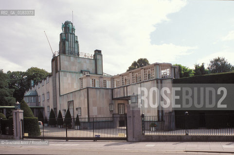 ( BELGIO ) BRUXELLES ( BRUSSEL ) :PALAZZO STOCLET DI JOSEF HOFFMANN  - © 2001 Graziano Arici/Rosebud2 / GEO / ARCHITETTURA MODERNA / SECESSIONE