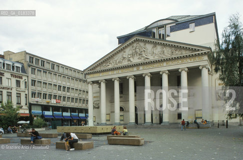 ( BELGIO ) BRUXELLES ( BRUSSEL ) : THEATRE DE LA MONNAIE  - © 2001 Graziano Arici/Rosebud2 / GEO / TEATRO