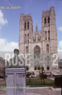 ( BELGIO ) BRUXELLES ( BRUSSEL ) : LA CATTEDRALE   - © 2001 Graziano Arici/Rosebud2 / GEO