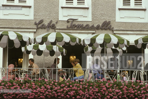 ( AUSTRIA ) SALISBURGO : IL CAFFE TOMASELLI   - © 2001 Graziano Arici/Rosebud2 / GEO