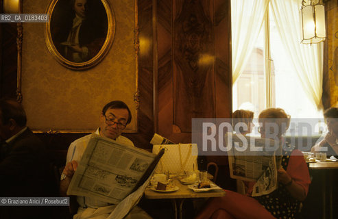 ( AUSTRIA ) SALISBURGO : IL CAFFE TOMASELLI   - © 2001 Graziano Arici/Rosebud2 / GEO