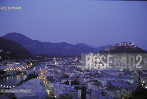 ( AUSTRIA ) SALISBURGO ( SALZBURG ) : PANORAMA   - © 2001 Graziano Arici/Rosebud2 / GEO
