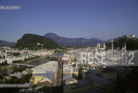 ( AUSTRIA ) SALISBURGO ( SALZBURG ) : PANORAMA   - © 2001 Graziano Arici/Rosebud2 / GEO