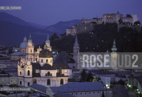 ( AUSTRIA ) SALISBURGO ( SALZBURG ) : PANORAMA   - © 2001 Graziano Arici/Rosebud2 / GEO