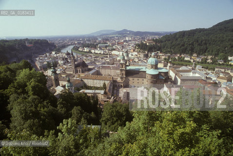 ( AUSTRIA ) SALISBURGO ( SALZBURG ) : PANORAMA  DAL CASTELLO  - © 2001 Graziano Arici/Rosebud2 / GEO