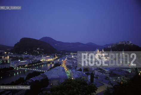 ( AUSTRIA ) SALISBURGO ( SALZBURG ) : PANORAMA   - © 2001 Graziano Arici/Rosebud2 / GEO