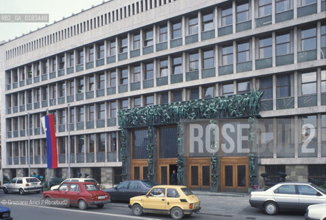 ( SLOVENIA  ) LUBIANA - IL PALAZZO DEL PARLAMENTO   - © 2001 Graziano Arici/Rosebud2 / GEO /