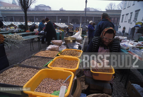 ( SLOVENIA  ) LUBIANA -  IL MERCATO   - © 2001 Graziano Arici/Rosebud2 / GEO /