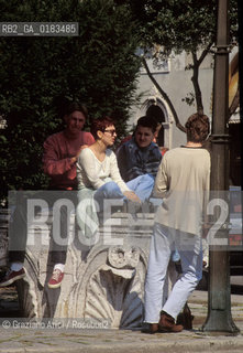 ( SLOVENIA  ) ISTRIA - CAPODISTRIA ( KOPER ) : I GIARDINI   - © 2001 Graziano Arici/Rosebud2 / GEO / LINGUA / MINORANZA