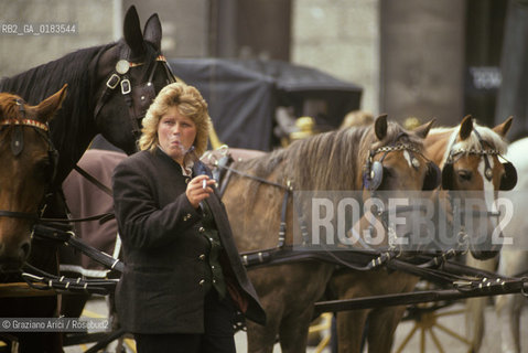( AUSTRIA ) SALISBURGO ( SALZBURG ) : COCCHIERI E CARROZZE A CAVALLO  - © 2001 Graziano Arici/Rosebud2 / GEO