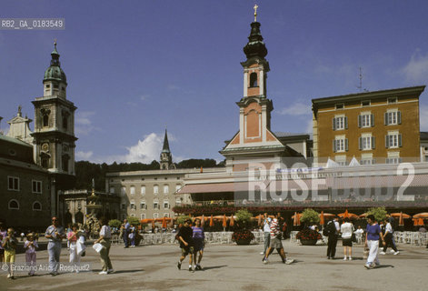 ( AUSTRIA ) SALISBURGO ( SALZBURG ) : MOZARTPLATZ - © 2001 Graziano Arici/Rosebud2 / GEO