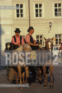 ( AUSTRIA ) SALISBURGO ( SALZBURG ) : COCCHIERI E CARROZZE A CAVALLO  - © 2001 Graziano Arici/Rosebud2 / GEO