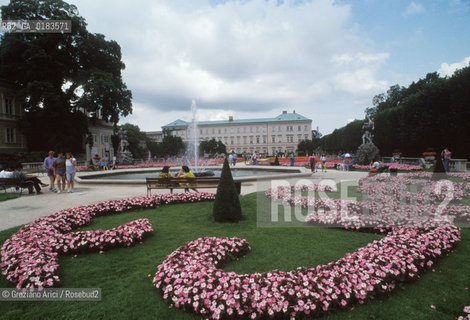 ( AUSTRIA ) SALISBURGO ( SALZBURG ) : I GIARDINI DI SCHLOSS MIRABELL   - © 2001 Graziano Arici/Rosebud2 / GEO