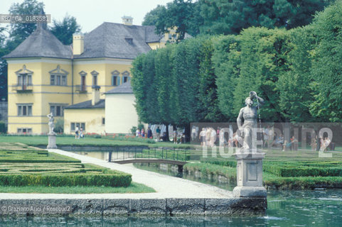 ( AUSTRIA ) SALISBURGO ( SALZBURG ) : CASTELLO DI HELLBRUNN   - © 2001 Graziano Arici/Rosebud2 / GEO / FONTANE / GIOCHI DACQUA