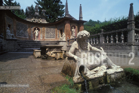 ( AUSTRIA ) SALISBURGO ( SALZBURG ) : CASTELLO DI HELLBRUNN   - © 2001 Graziano Arici/Rosebud2 / GEO / FONTANE / GIOCHI DACQUA