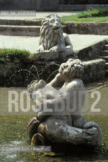 ( AUSTRIA ) SALISBURGO ( SALZBURG ) : CASTELLO DI HELLBRUNN   - © 2001 Graziano Arici/Rosebud2 / GEO / FONTANE / GIOCHI DACQUA