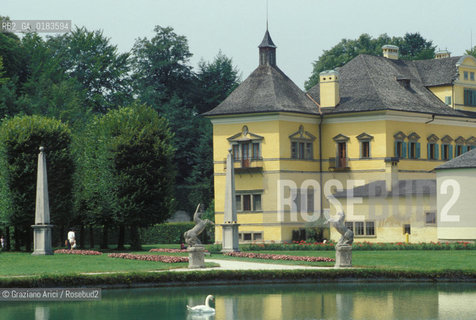 ( AUSTRIA ) SALISBURGO ( SALZBURG ) : CASTELLO DI HELLBRUNN   - © 2001 Graziano Arici/Rosebud2 / GEO / FONTANE / GIOCHI DACQUA