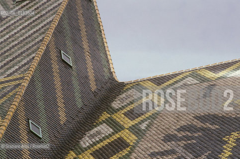 ( AUSTRIA ) VIENNA ( WIEN ) : TETTO DEL  DUOMO DI S.STEFANO  - © 2001 Graziano Arici/Rosebud2 / GEO