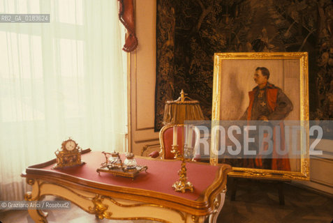 ( AUSTRIA ) VIENNA ( WIEN ) :  PALAZZO DELLHOFBURG : UNA SALA CON IL RITRATTO DELLULTIMO IMPERATORE  - © 2001 Graziano Arici/Rosebud2 / GEO
