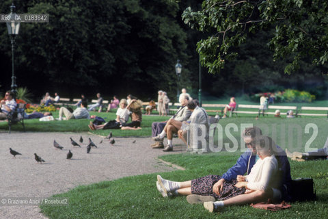 ( AUSTRIA ) VIENNA ( WIEN ) :  LO STADTPARK  - © 2001 Graziano Arici/Rosebud2 / GEO