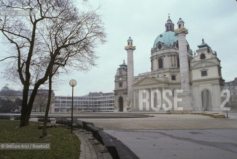 ( AUSTRIA ) VIENNA ( WIEN ) :LA KARLSKIRCHE - © 2001 Graziano Arici/Rosebud2 / GEO