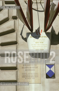 ( AUSTRIA ) VIENNA ( WIEN ) : LA CASA E LO STUDIO DI SIGMUND FREUD   - © 2001 Graziano Arici/Rosebud2 / GEO / PSICANALISI