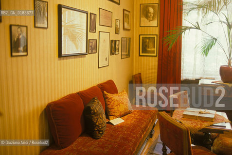( AUSTRIA ) VIENNA ( WIEN ) : LA CASA E LO STUDIO DI SIGMUND FREUD   - © 2001 Graziano Arici/Rosebud2 / GEO / PSICANALISI / DIVANO