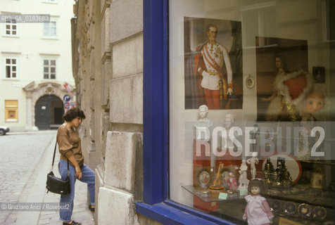 ( AUSTRIA ) VIENNA ( WIEN ) : NEGOZIO DI ANTIQUARIATO   - © 2001 Graziano Arici/Rosebud2 / GEO