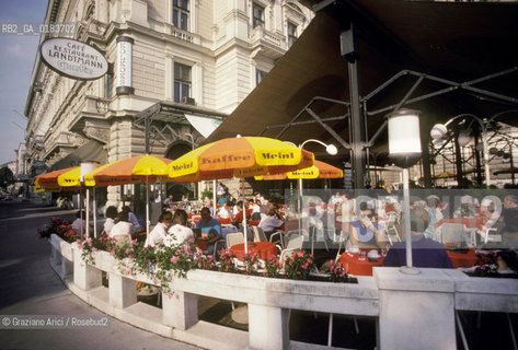 ( AUSTRIA ) VIENNA ( WIEN ) : IL CAFFE LANDTMANN  - © 2001 Graziano Arici/Rosebud2 / GEO /  GASTRONOMIA