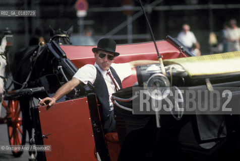 ( AUSTRIA ) VIENNA ( WIEN ) : CARRO E COCCHIERE  - © 2001 Graziano Arici/Rosebud2 / GEO